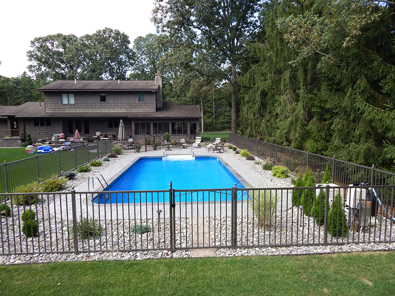 Rectangle Inground Pools rectangular and true ell shape pool gallery | niagara pool & spa Rectangle Inground Pools rectangular and true ell shape pool gallery | niagara pool & spa
